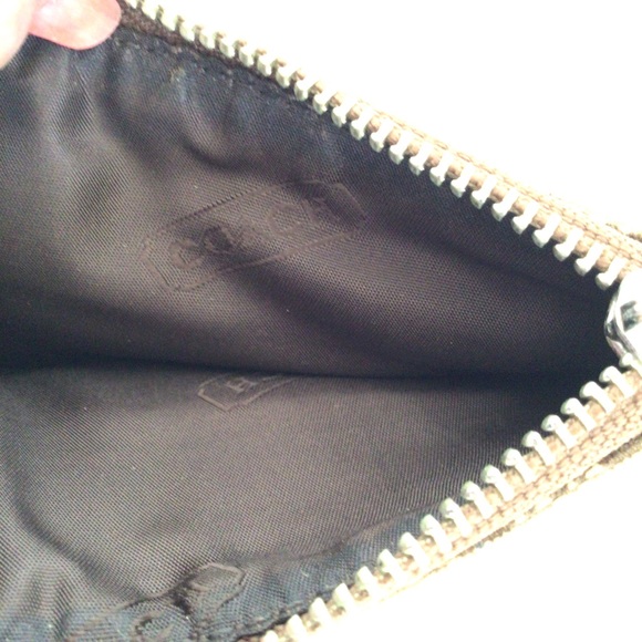 COACH MINI SKINNY SIGNATURE ID CASE KEY CHAIN - Picture 6 of 13